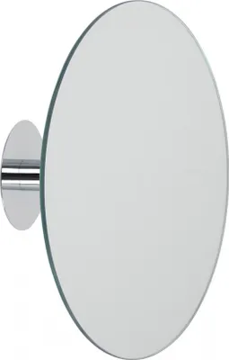 Produktbild von DEUSENFELD KKR7-15 - Kosmetikspiegel Schminkspiegel zum Kleben mit Kugelgelenk, Klebespiegel, selbstklebend, 7x Vergrößerung, Ø 15cm, rund, randlos, 3M™ Klebepad