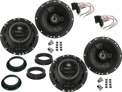 Produktbild von JBL 3 Wege Lautsprecher Set für VW Passat B7 B8 Baujahr 10-20 Tür vorne hinten 960 Watt