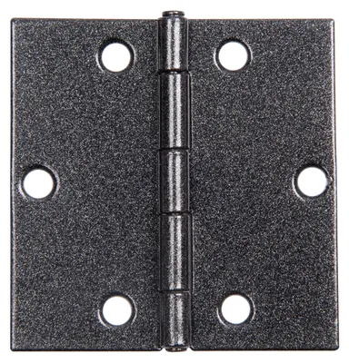 Produktbild von Alberts 301842 DURAVIS® Scharnier | quadratisch | schwarzdiamant duplexbeschicht