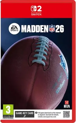 Produktbild von Electronic Arts Madden NFL 26, Nintendo Switch 2, Multiplayer-Modus, RP (Rating Pending)