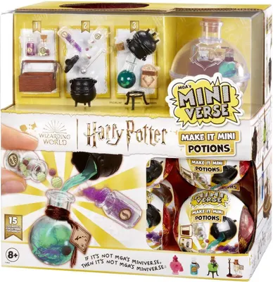 Produktbild von Miniverse Harry Potter Make It Mini Potions, 8 Jahr(e), Mehrfarbig, Kunststoff, Harz