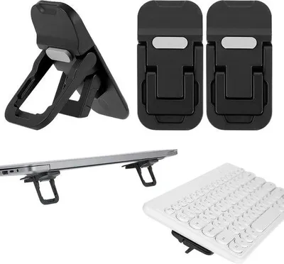 Produktbild von Famanu Laptopständer verstellbar und faltbar - Schwarz