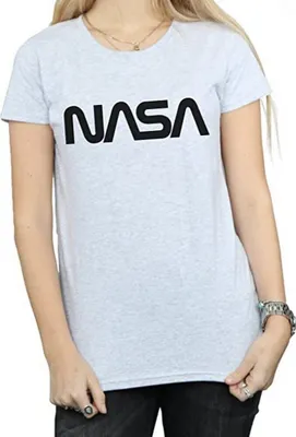 Produktbild von NASA - "Modern" T-Shirt für Damen BI1365 (S) (Grau)