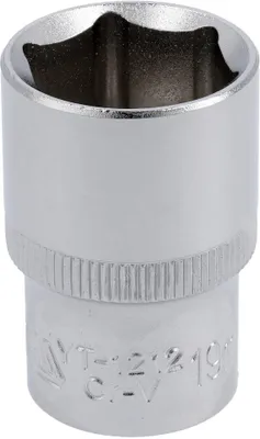 Obrázok produktu pre Krátka 6-hranná nástrčná hlavica 19 mm 1/2''