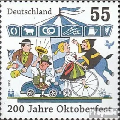 Produktbild von Briefmarken BRD (BR.Deutschland) 2010 Mi 2820 (kompl.Ausg.) FDC