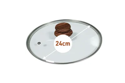 Produktbild von Mediashop - Skleněná poklice Livington Copper & Stone 24 cm - 9010041029299