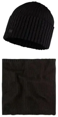 Image de Buff - Bonnet et snood PP10334 (taille unique) (noir)