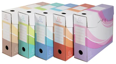 Obrázok produktu pre Exacompta 79530E, Lepenka, Rôzne farby, A4, 250 mm, 350 mm, 676 g
