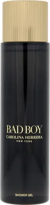 Productafbeelding van Carolina Herrera Bad Boy, douchegel, 200 ml, voor volwassenen, geschikt voor jongens, voor lichaam en haar, universeel