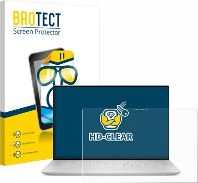 Produktbild von Für Dell XPS 16 9640 Schutzfolie BROTECT Displayschutz Display Schutz Folie Klar Transparent