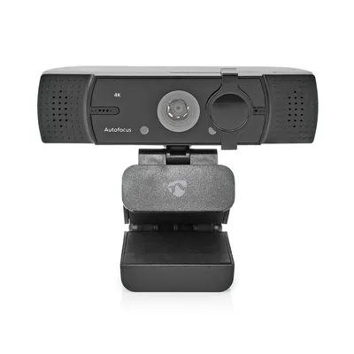 Image de Nedis Webcam - Full HD@60fps / 4K@30fps - Autofocus - Microphone intégré - Noir