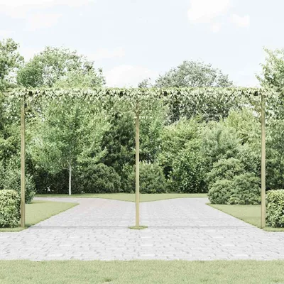 Produktbild von vidaXL Gartenpergola 410x40x203 cm Holz