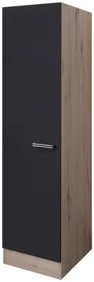 Produktbild von Flex Well Vorratsschrank Santo BxTxH 50 x 57 x 200 cm anthrazit matt zerlegt Anschlag reversibel 00011005