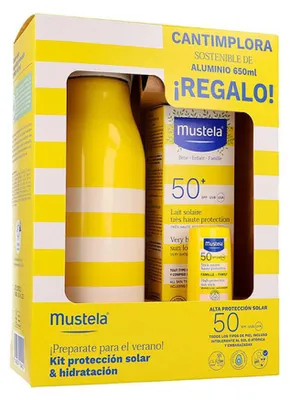 Obrázek produktu pro Mustela Sun Milk Spf50+ 100ml sada 3 kusů