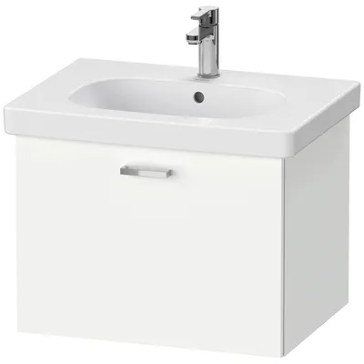 Produktbild von Waschtischunterbau XBASE 1 Auszug 448x600x458mm weiß matt 448 x 600 x 458 mm weiß matt