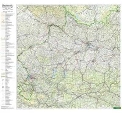 Produktbild von Freytag & Berndt Poster Oberösterreich, ohne Metallstäbe