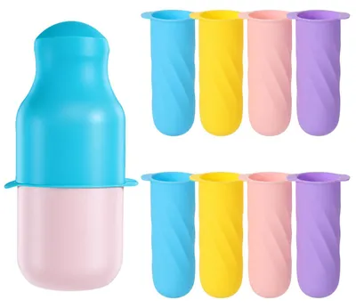 Productafbeelding van 8 Stuks Silikonkappen voor Shampoo, Uitlaufsicher en Herbruikbaar