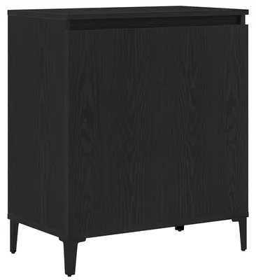 Produktbild von vidaXL Sideboard Schwarz Eichen-Optik 60 x 35 x 70 cm Holzwerkstoff