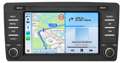 Immagine prodotto di Autoradio per Skoda Octavia II MK2 2004-2013 con CarPlay, Android Auto, navigatore GPS, Wi-Fi, Plug & Play, Bluetooth, DSP, SWC, RDS, 2+64 GB, 8 pollici