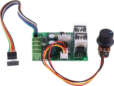 Zdjęcie produktu dla Sterownik silnika o zmiennej prędkości DC 6V-60V 30A z wyświetlaczem cyfrowym