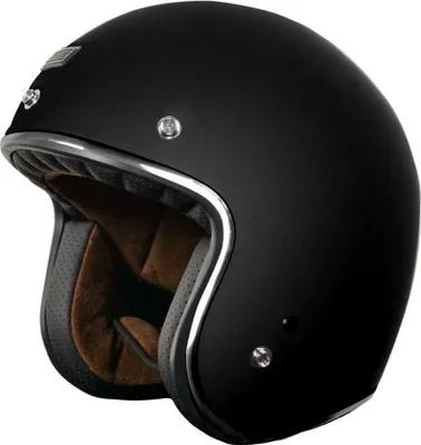 Produktbild von Jethelm ORIGINE HELMETS PRIMO BLACK MATT Motorradhelm Offener Helm Schwarz-Matt M 202008020103004