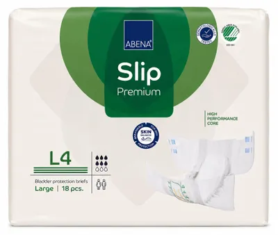 Produktbild von ABENA Slip Premium L4 Inkontinenz-Windeln Gr. L 18 Stück 4000ml