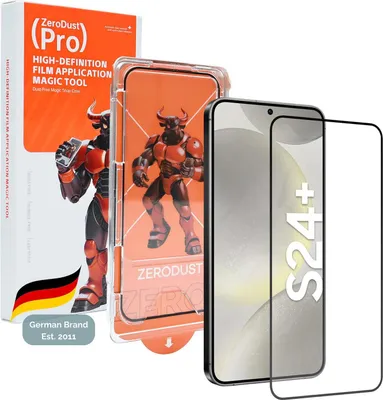 Produktbild von Cadorabo Panzer Schutz Glas für Samsung Galaxy S24 PLUS Schutzfolie in Ultra-Klar Hüllen freundlich - Gehärtetes (Tempered) Glas Dipslayschutz Folie in 9H Härte Anti Kratzer