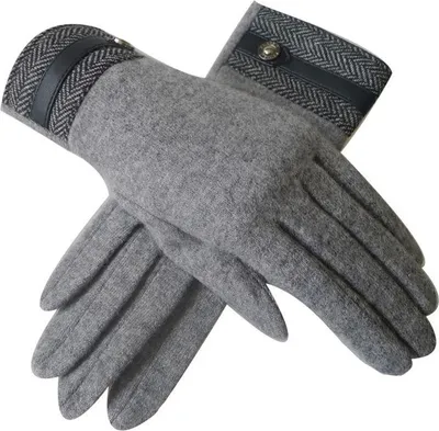 Produktbild von XÉ-6849 Damenhandschuhe in Grau – Eleganz für den Winter KP6849