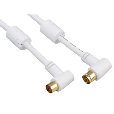 Zdjęcie produktu dla Hama 122418, 1,5 m, Adapter koncentryczny, Adapter koncentryczny, Biały