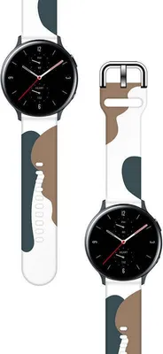 Produktbild von Strap Moro für Samsung Galaxy Watch 40 / 41 / 42 / 43 / 44 mm Silikonarmband Uhrenarmband - Muster 1