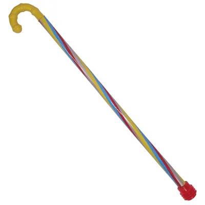 Produktbild von Bunter Clown Spazierstock (85cm)