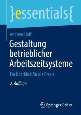 Obrázek produktu pro Gestaltung betrieblicher Arbeitszeitsysteme