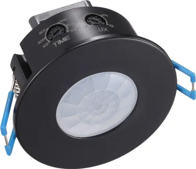 Image de HOFTRONIC - Détecteur de mouvement PIR 600 W 360° IP20 Noir encastrable