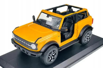 Produktbild von Maisto 2021 Ford Bronco Badlands Metallauto Gelb 1:18