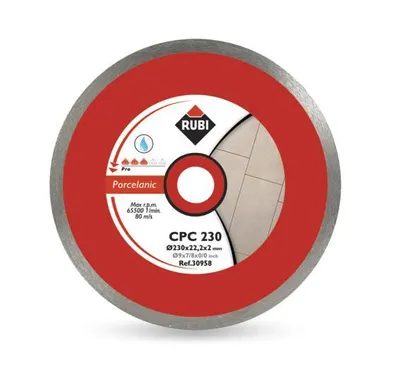 Zdjęcie produktu dla Rubi Tarcza Diamentowa Cpc 200 X 25,4Mm Pro Do Gresu Porcelanowego