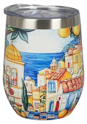Immagine prodotto di Tazza termica, elegante, ideale come regalo, design moderno - Spagna. Capacità: 330 ml