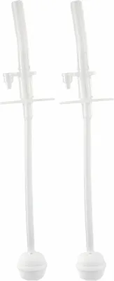 Produktbild von Ersatzstrohhalme aus Silikon, im 2er-Set, für den Dentistar Trinkbecher mit Strohhalm, ab 6 Monaten