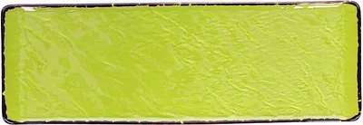 Produktbild von Servierteller / Servierplatte VULCANIA aus Porzellan, grün, 30 x 10 cm