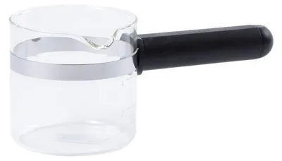 Espressokanne, mikrowellengeeignet, 4 Tassen, Glas/Kunststoff