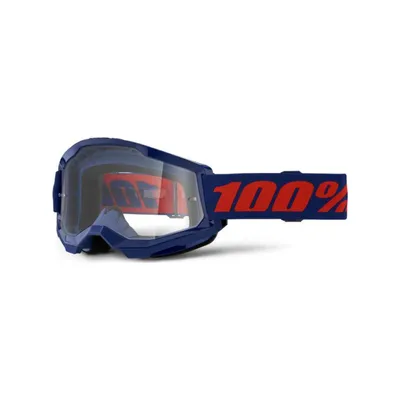 Produktbild von Motorradbrille 100% MX Crossbrille Strata 2 klar FA23