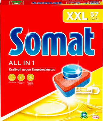 Produktbild von Somat Spülmaschinentabs All in 1 Extra SAE63 63St