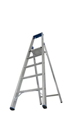 Produktbild von STABILO Stufen-StehLeiter, 1x5 Stufen, 124524