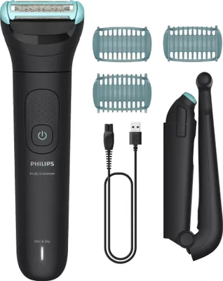 Produktbild von Philips 5000 series Body Groomer BG5475/15 Mit Triple Protect-Rasiersystem, Nass & Trocken, Keine Wartung – muss nicht geölt werden, Batterie, Schwarz