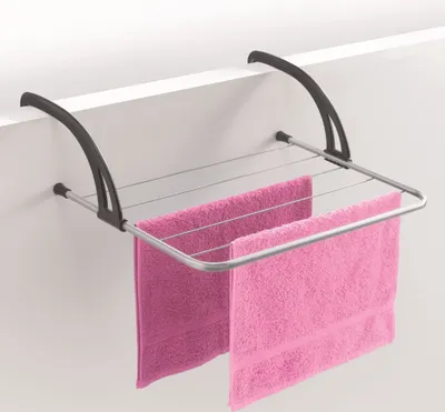Produktbild von Metaltex Balkonwäschetrockner Tec Favonio 3 m Schwarz