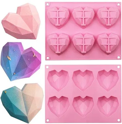 Immagine prodotto di Stampo in silicone con forma a diamante per un uso versatile