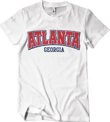 Produktbild von Atlanta - Georgia T-Shirt - Large - White