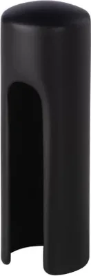 Produktbild von Schwarz matte Türbandhülse Messing Zierhülse Türband Ø 15mm Aufsteckhülse Türbandabdeckung
