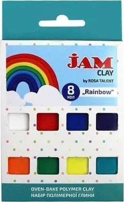 Obrázek produktu pro Rosa 5059006 Polymerová hmota Rainbow 8 x 20 g