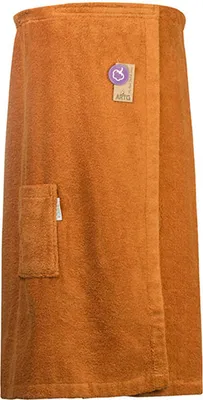 Immagine prodotto di A&R 043.50 | Sauna Kilt Ladies con chiusura in velcro - Colore: Cannella - Dimensioni: 85 x 150 cm