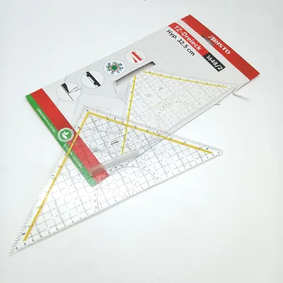 Produktbild von Aristo AR1648/2, Glanz, Kunststoff, Schwarz, Transparent, Gelb, 1 Stück(e), Forest Stewardship Council (FSC)